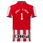 Günstige Fußballtrikots Athletic Bilbao Unai Simon 1 Heimtrikot 2025-26 Kurzarm